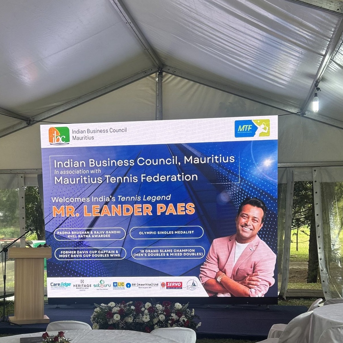 Welcome conference for leander paes 4 scaled